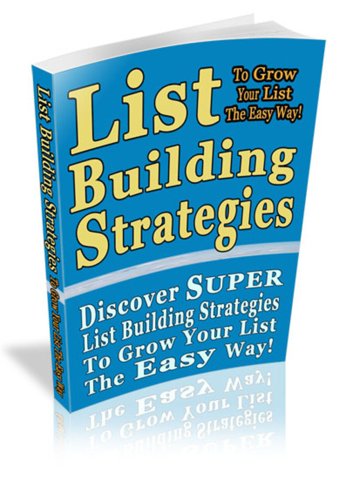 Product picture List Building Strategies  To Grow Your List